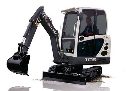 2015 terex tc16 mini excavator|terex tc16 specifications.